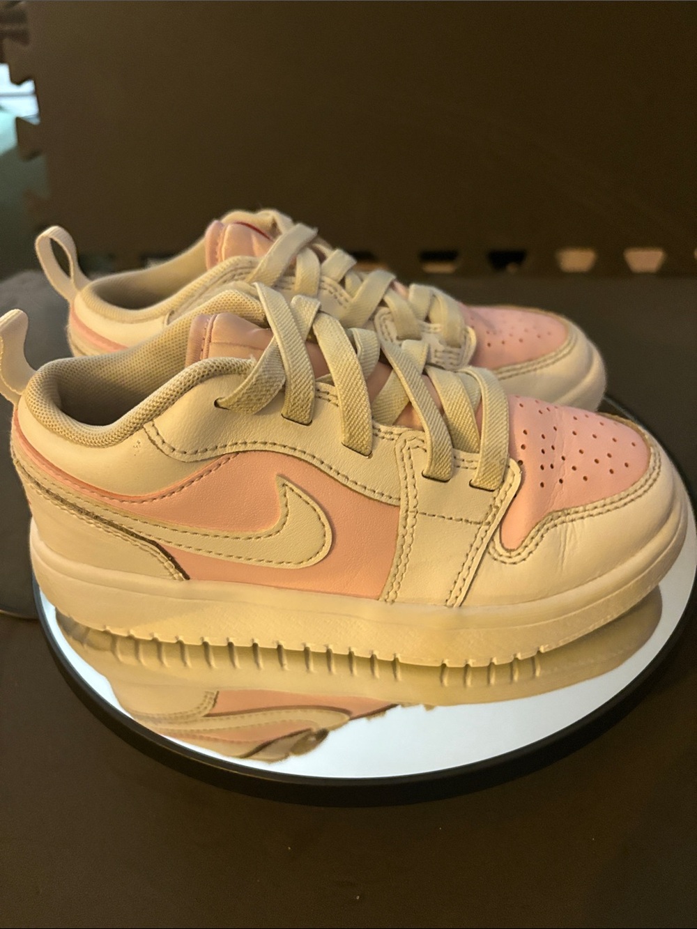 Nike Kids Sneakers White and Pink